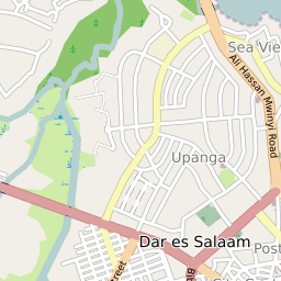 Upanga Dar Es Salaam Map Ramani Huria